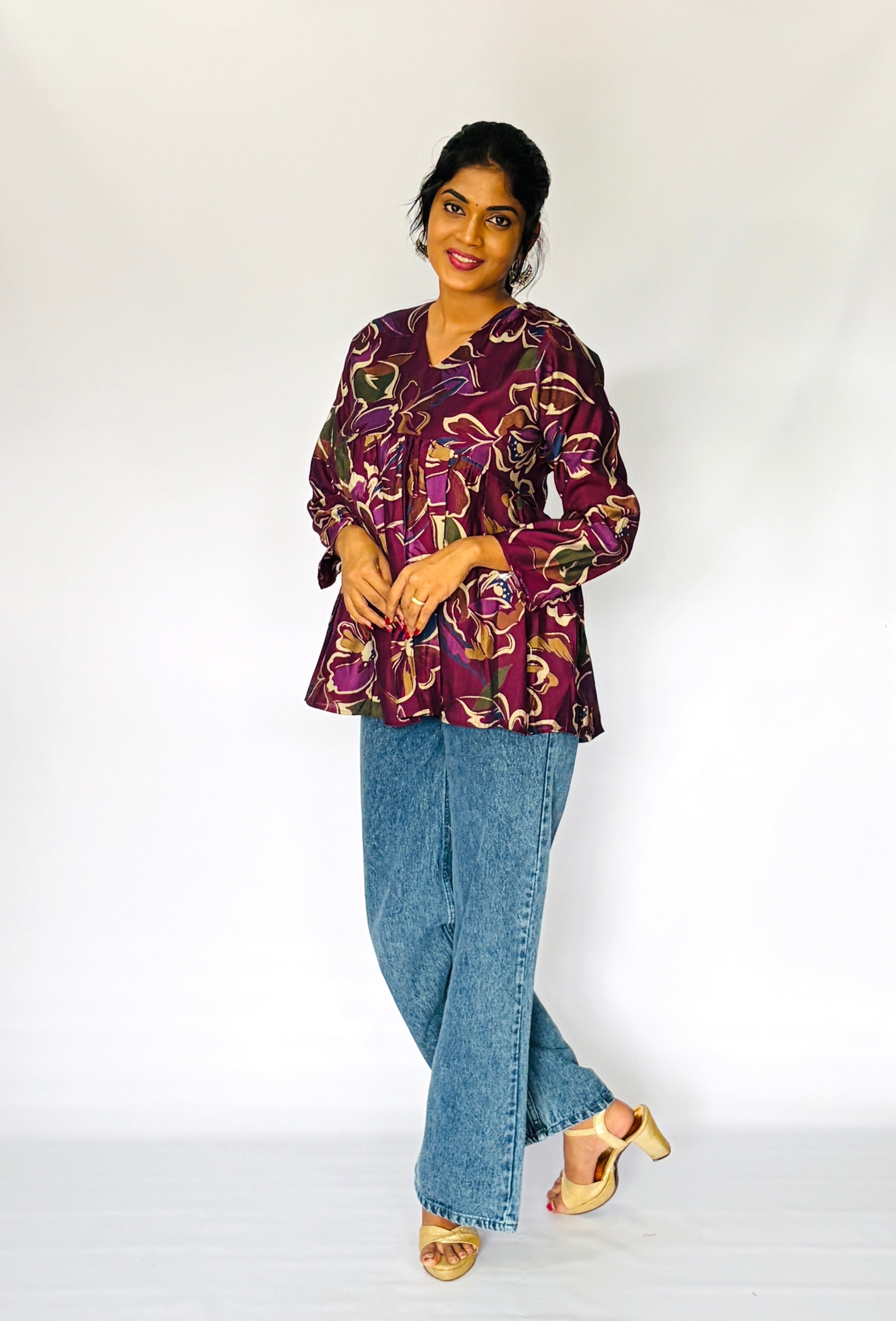 Short Kurta Cotton Top