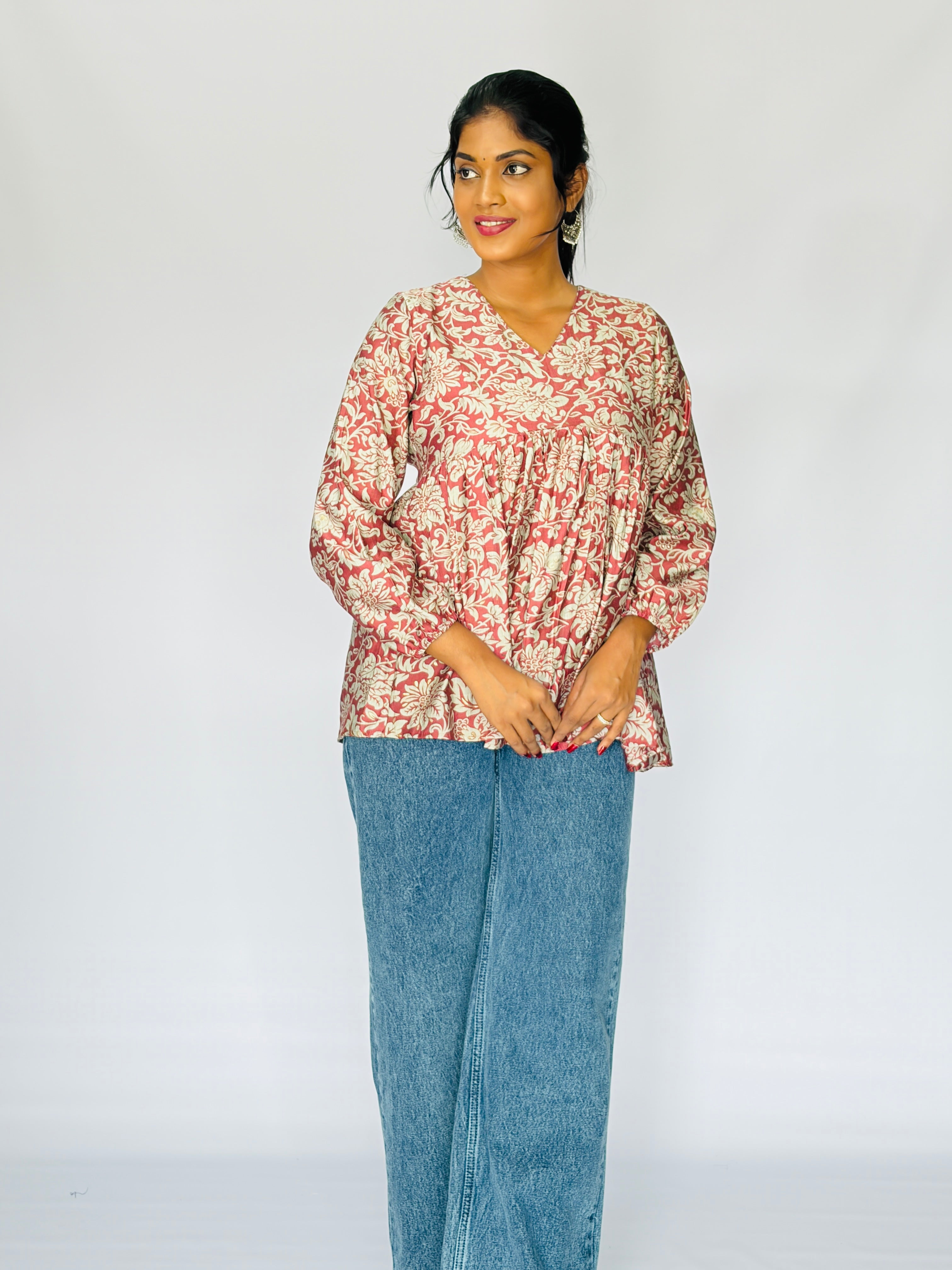 Short Kurti Cotton Top