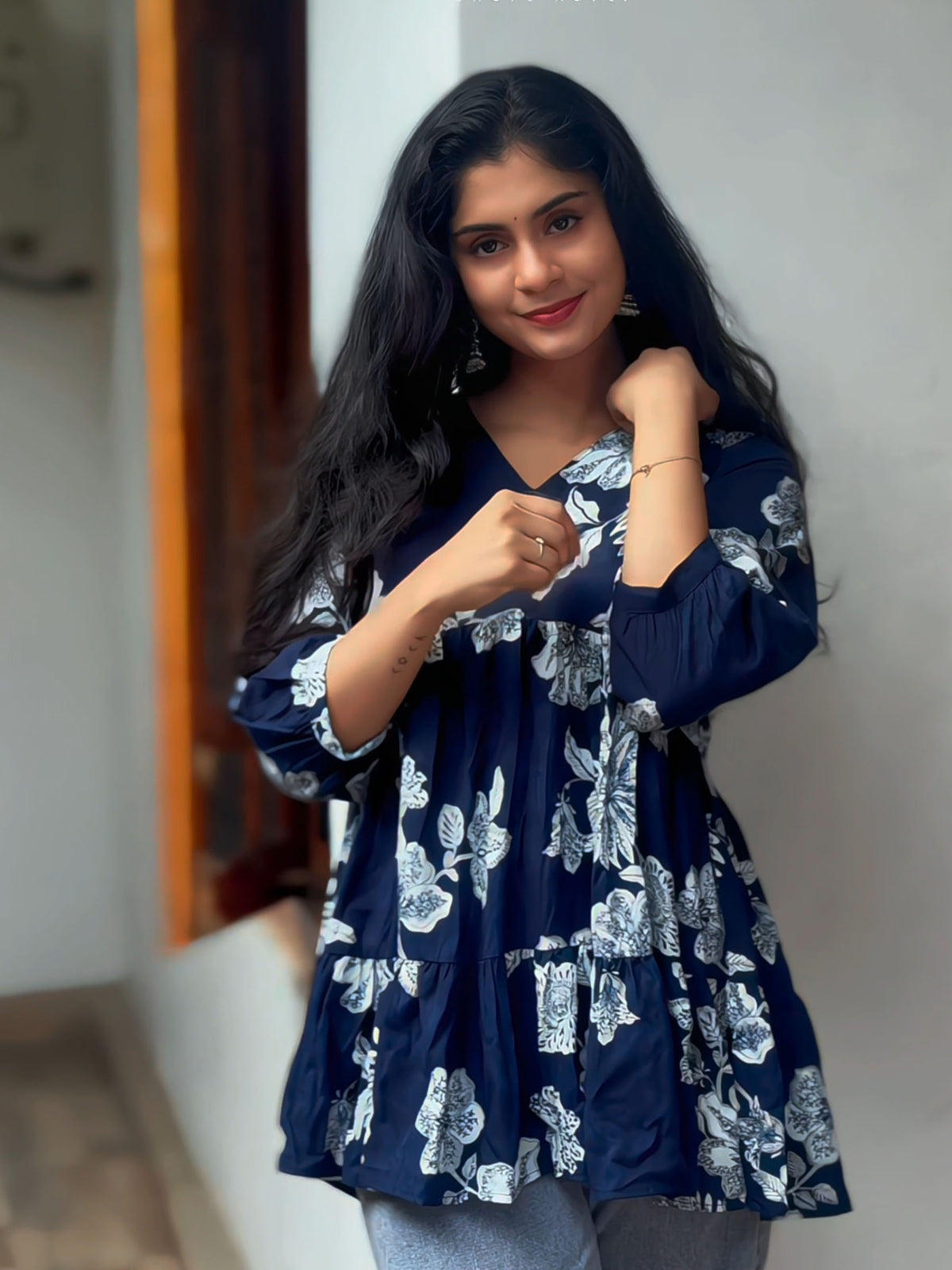 Double layer Kurti-0071