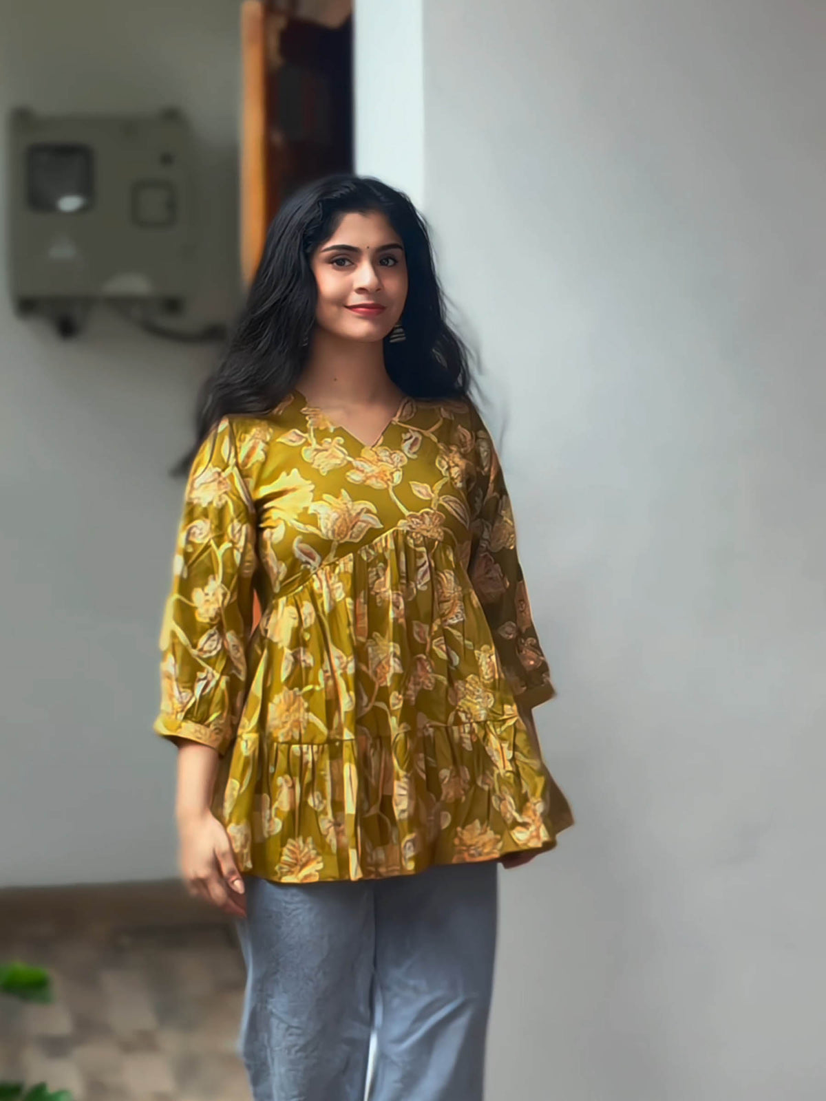 Double layer Kurti-0073