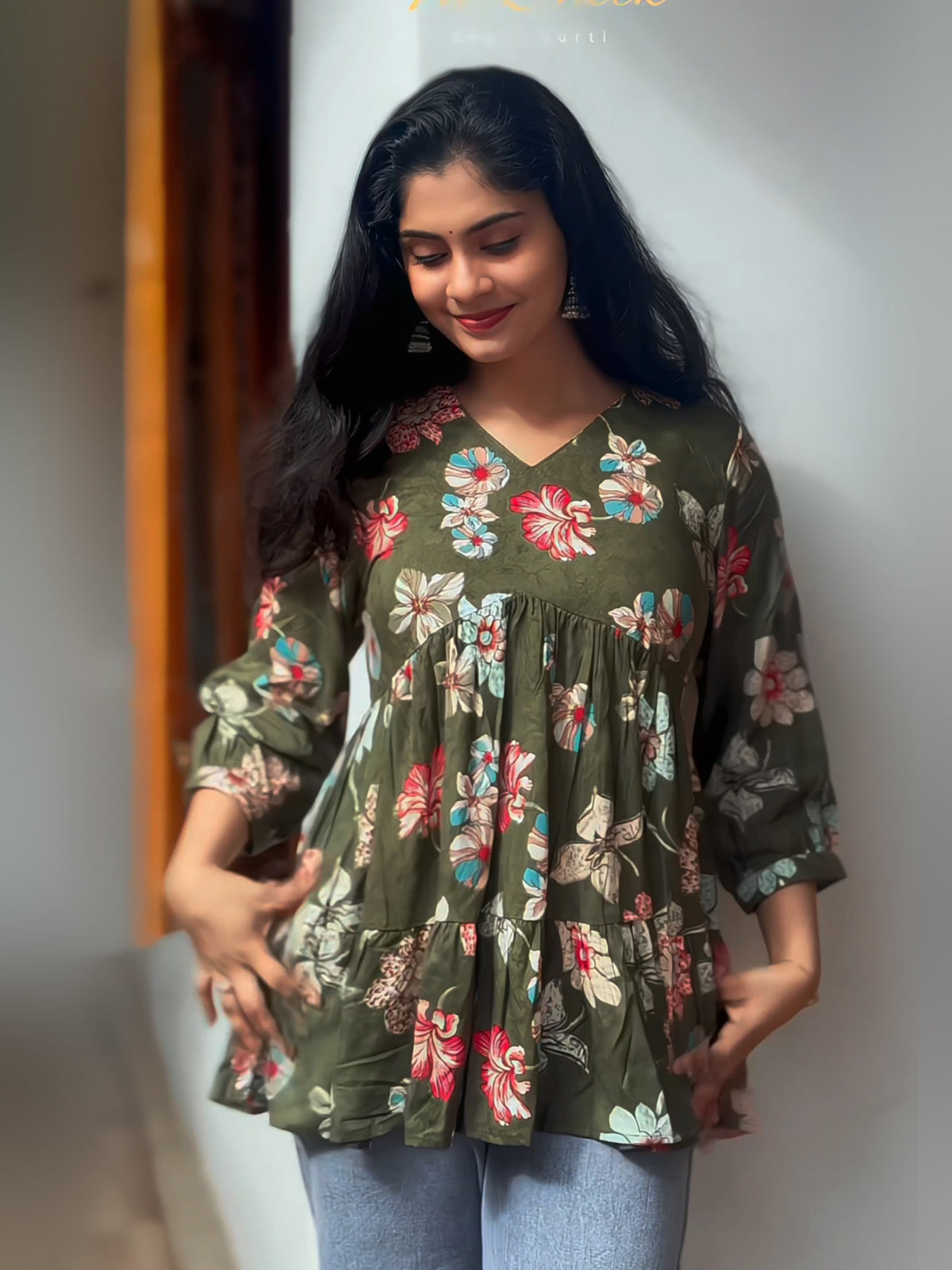 Double layer Kurti-0075