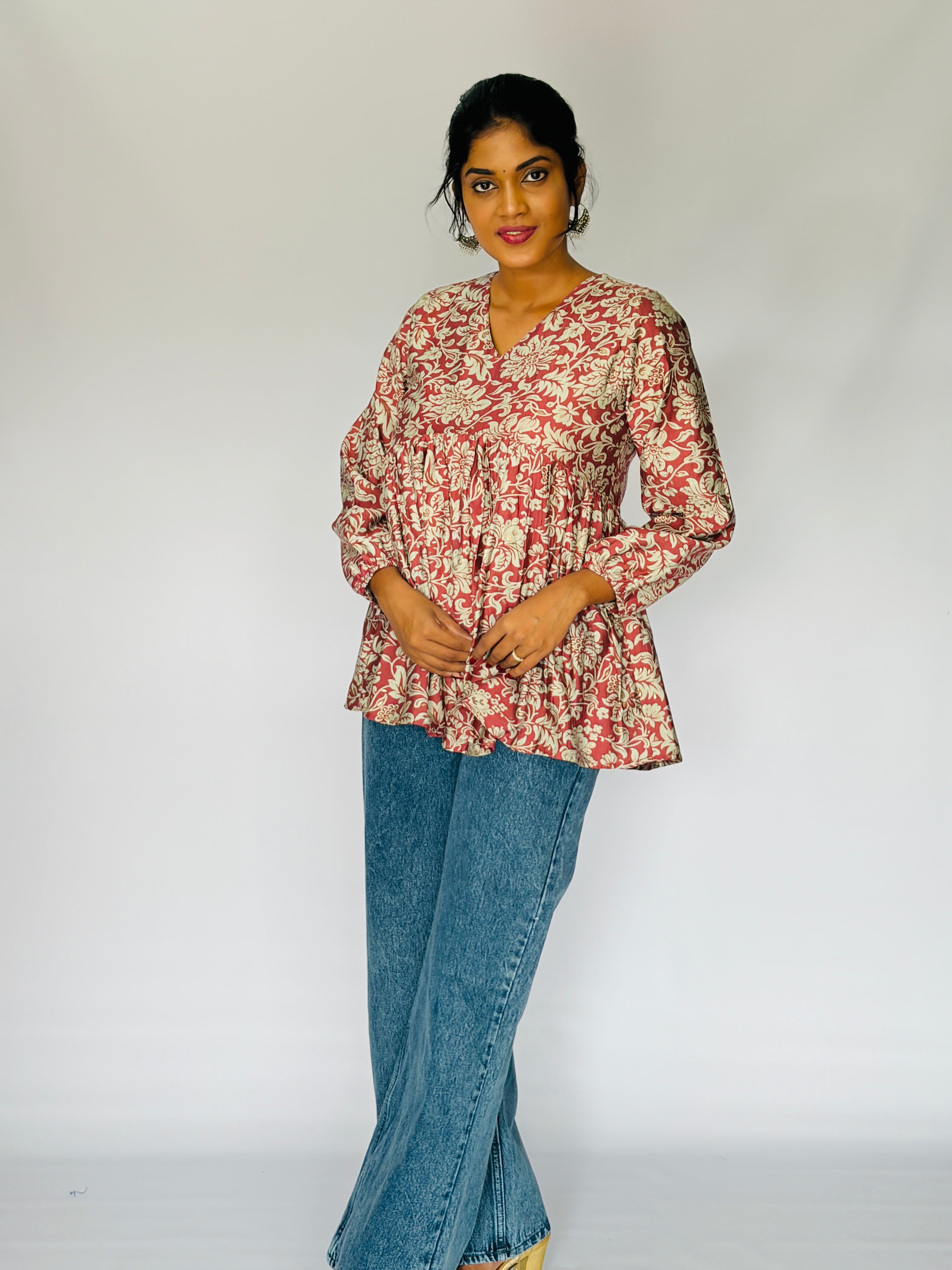 Short Kurti Cotton Top