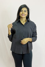 Women’s Shirt Blouse for Office - Linen Shirt