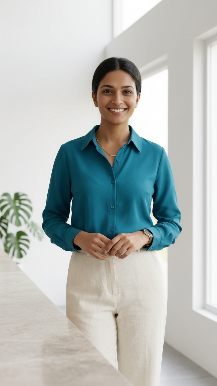 Blue Official Full Sleeve Shirt