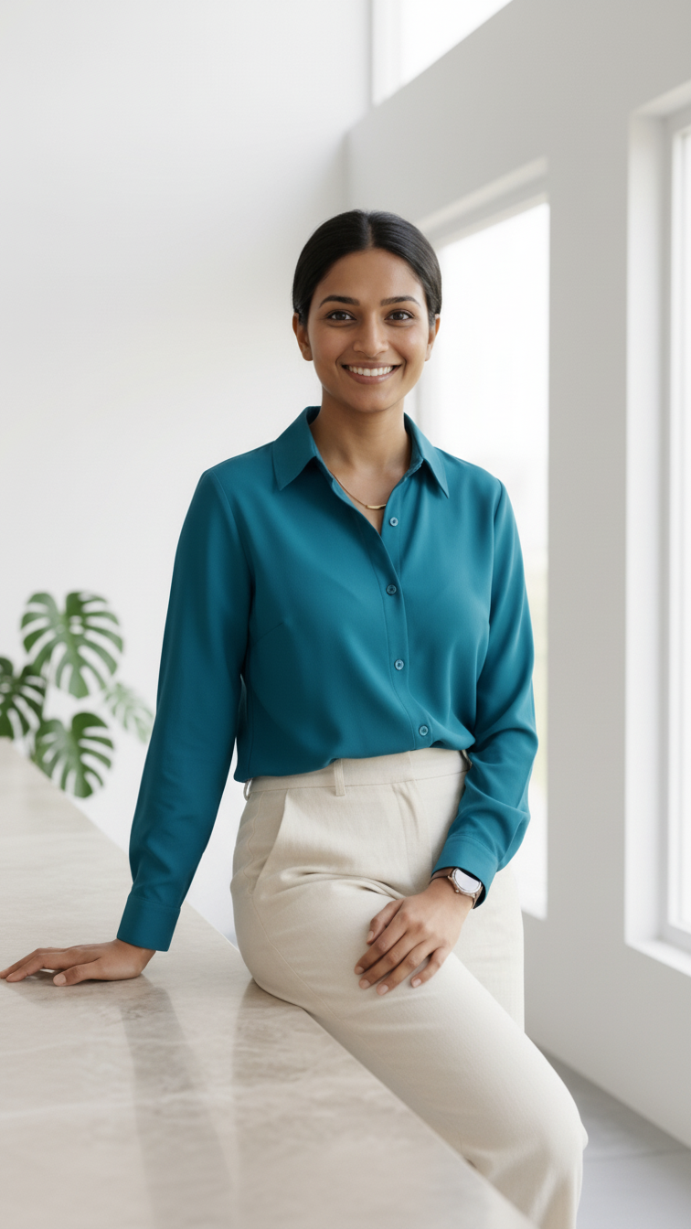 Blue Official Full Sleeve Shirt