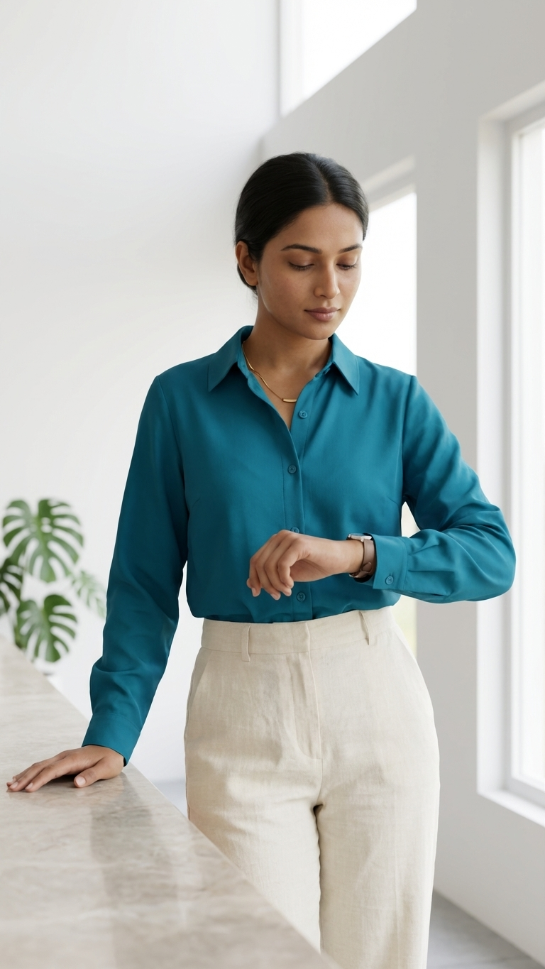 Blue Official Full Sleeve Shirt