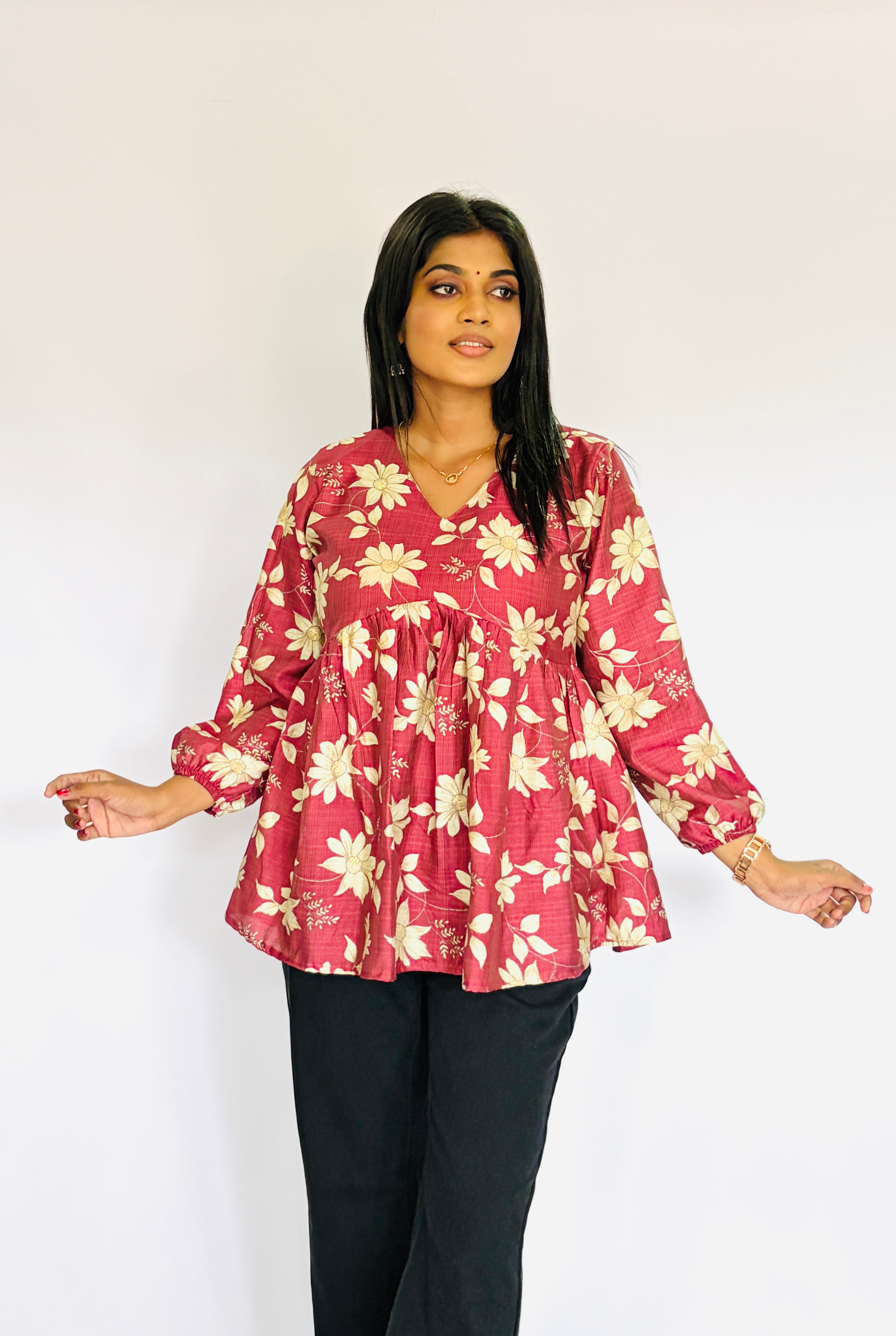 Raspberry Pink Short Top